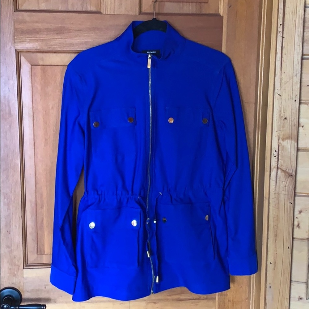 Premise Cobalt Blue Anorak Jacket